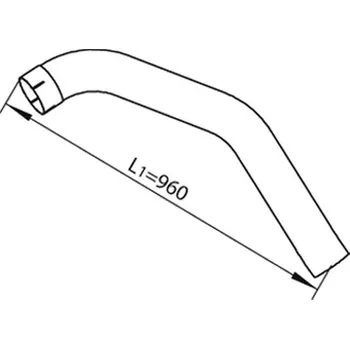 Výfuková trubka Výfuková trubka DINEX DIN49237