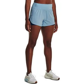 Dámské kraťasy Dámské kraťasy Under Armour Flex Woven 2-in-1 Short velikost XS blizzard