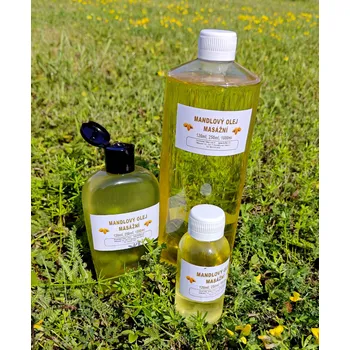 Masážní přípravek Mandlový masážní olej Balení: 250 ml s odklápěcím víčkem