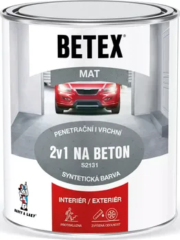 barva na beton BETEX 2v1 na beton S2131 800 g