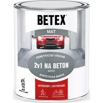 barva na beton BETEX 2v1 na beton S2131 800 g