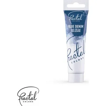 Přisada na vaření a pečení Fractal Colors Colors Gelová barva Fractal Colors - Blue Denim (30 g)