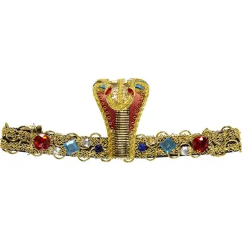 Karnevalový doplněk Čelenka - had - zdobená