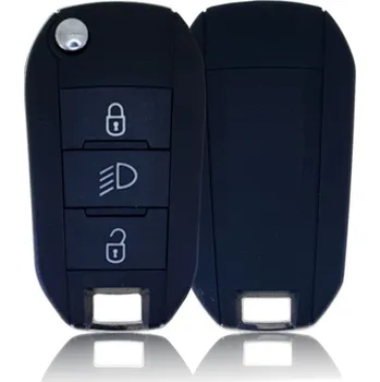 Autoklíč Klíč s dálkovým ovládáním 3tl. světlo Peugeot 508 Citroen C-Elysee C4 PCF7941 ID46 434Mhz HU83