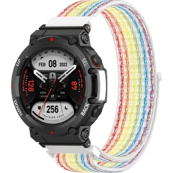 VSECHNONAMOBIL 49489 NYLON Vyměnitelný řemínek pro Amazfit T-Rex 2 barevný