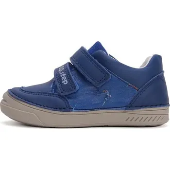 Dámské polobotky D.D.step tenisky kožené S040 42263 bermuda blue, velikost 34