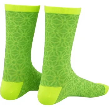 Pánské termo ponožky Supacaz Socks - Asanoha L/XL žlutá - 10 % pro přihlášené BFEXTRA10