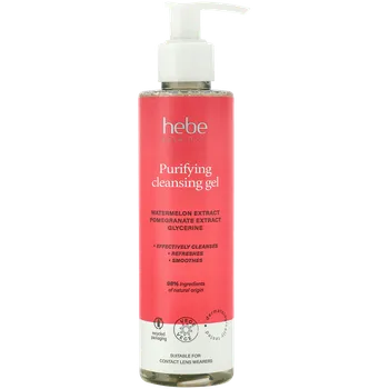 Čistící gel Hebe Cosmetics Purifying Cleansing Gel čisticí gel na obličej, 200 ml
