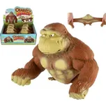 Teddies gorila super strečová Crazy Monkey hnědá 680g 15cm