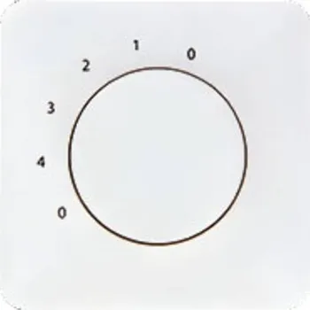 Lampička CasaFan Nástěnný vypínač pro stropní ventilátory bílá - Doprava zdarma