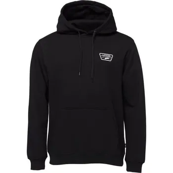 Pánské oblečení Pánská mikina Vans FULL PATCH PULLOVER M Černá, Bílá
