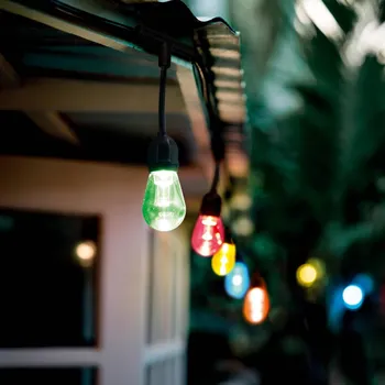 Lampička LEDVANCE SMART+ WiFi Stringlight multicolor řetěz černá, čirá 12 x LED - 4,5 W celkem - Doprava zdarma