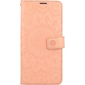 Pouzdro na mobilní telefon Pouzdro Xiaomi Redmi Note 13 Pro knížkové Mandala meruňková (kryt neboli obal na Xiaomi Redmi Note 13 Pro)