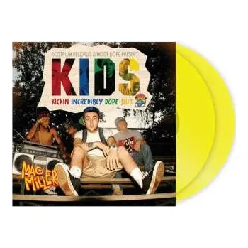 Zahraniční hudba 2LP Mac Miller: K.I.D.S. (Kickin' Incredibly Dope Shit) 2024 Coloured Translucent Yellow Vinyl