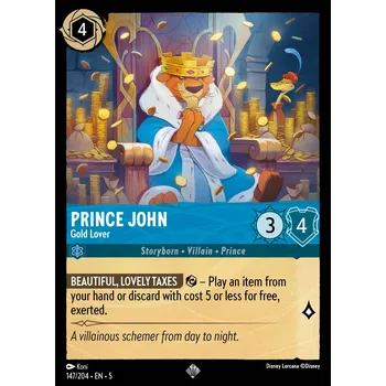 Karetní hra Prince John 147/204 - Shimmering Skies Typ karty: Standard