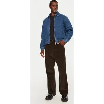 Pánská casual bunda AMI Paris Jeansová bunda HJK020DE0031 Modrá Regular Fit M