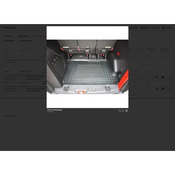 Vana do kufru Plastová vana do kufru Aristar Ford Transit Custom L2 2012-2021 za 3.řadu