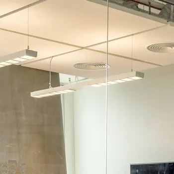 Lampička Siteco Scriptus závěs symetrický EB DALI 166 cm bílá LED 62 W celkem - Doprava zdarma