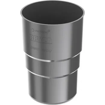 okap Covernit Plastová spojka svodu PVC 90 mm antracit