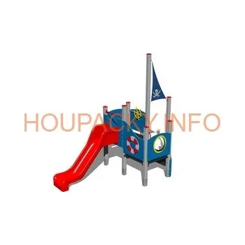 Dětský domeček UNIVERSAL 4U320KS - stříbrná