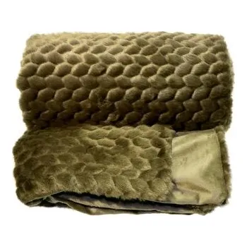 deka Luxusní deka Kimmie tmavě zelená