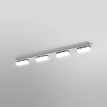 Lampička LEDVANCE SMART+ WiFi Orbis Wall Duplo, stříbrná, 4 stříbrná, bílá LED 27 W celkem - Doprava zdarma