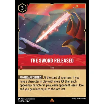 Karetní hra The Sword Released 133/204 - Shimmering Skies Typ karty: Standard