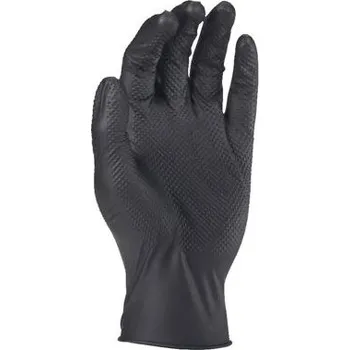 Pracovní rukavice MILWAUKEE 4932493234-1 rukavice nitrilové jednorázove vel. 8/M, odolné vůči chemikáliím, balení 1ks!