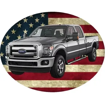 Nášivka Nažehlovačka Ford F-350 (digitální nažehlovačka s osobním autem)