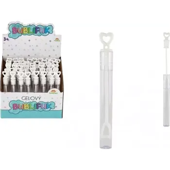 Bublifuk Mini gelový bublifuk 5 ml bílý – svatební a party bubliny
