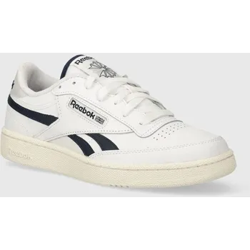 Pánské tenisky Kožené tenisky Reebok Classic Club C, 44, bílá, 00X