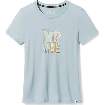 Dámské tričko Tričko SMARTWOOL W SMW CARVED LOGO GRAPHIC SS TEE SF Lady velikost XL