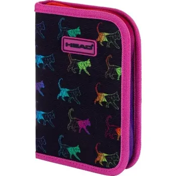 Penál HEAD Vyklápěcí penál bez náplně RAINBOW KITTY, AC1, 503023033