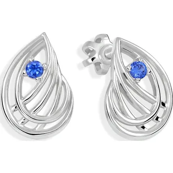 Náušnice Soliter Půvabné stříbrné náušnice se zirkony 436 001 00543 0400660 + 2 měsíce na vrácení zboží