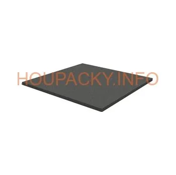 Venkovní dlažba Pryžová dlažba 1000x1000x30 mm (hladká, černá)