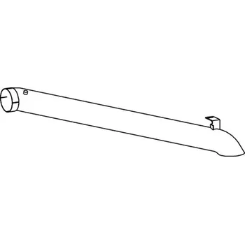 Výfukový systém Výfuková trubka DINEX 54681