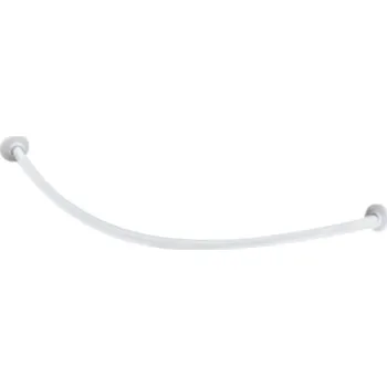 Tyč na sprchový závěs Čtvrtkruhová tyč sprchového závěsu (1449) HOPA