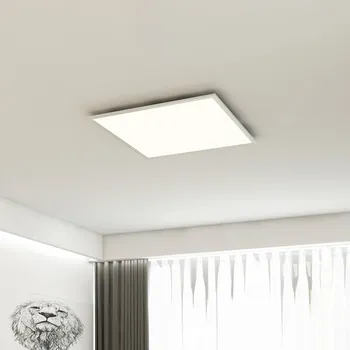 Lampička Briloner LED panel Simple bílá, ultra plochý, 59,5x59,5 cm LED celkem 38 W - Doprava zdarma