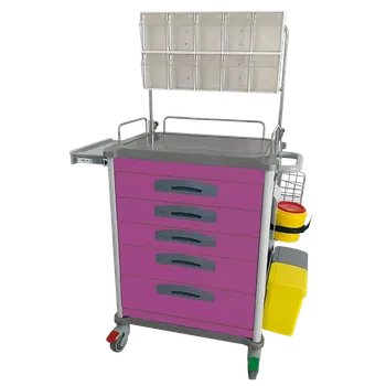 OVM - 02 vozík zdravotnický, purpurová