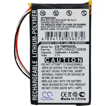 Baterie Cameron Sino CS-TMP800SL pro TomTom Pro 8000 - neoriginální