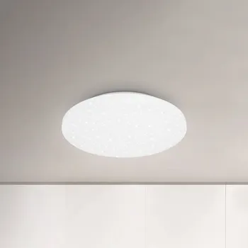 Lampička Briloner LED stropní svítidlo Case IP44 starry sky 840 Ø 34cm bílá LED 21 W celkem - Doprava zdarma