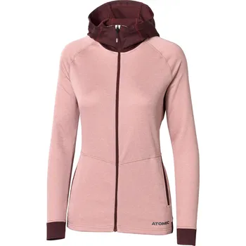Dámská mikina Dámská funkční mikina Atomic W Alps FZ Hoodie Women Dusty Rose/Maroon AP5112820 M