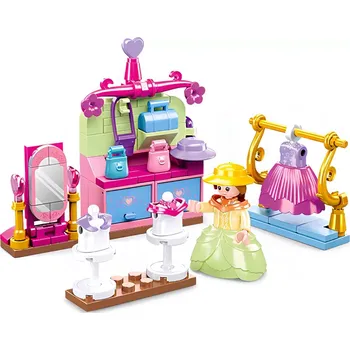 Stavebnice Sluban Sluban B0903 Dobový obchod s oblečením