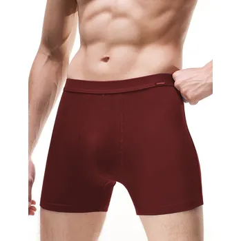 Boxerky Boxerky Cornette Authentic Perfect 220 S-2XL Velikost: XL, Barva: Vínová
