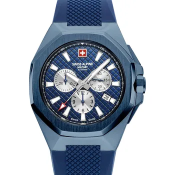 Hodinky Swiss Alpine Military 7005.9895 Typhoon Chronograph Mens Watch 42mm 10ATM