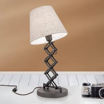 Lampička Orion Stolní lampa Factory v industriálním vzhledu rezavě hnědá 1 x 40 W - Doprava zdarma