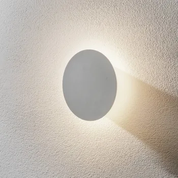Lampička Escale Blade LED nástěnné světlo bílá matná Ø 18cm LED celkem 6 W - Doprava zdarma