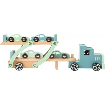 Dřevěná hračka Small Foot Kamión s návěsem Chicago