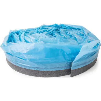 Stavební fólie Dilatační okrajový pásek Varianta: 10 mm s folií - 10 cm x 50 m