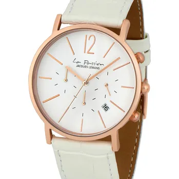 Hodinky Jacques Lemans LP-123M La Passion chrono 40mm 5ATM